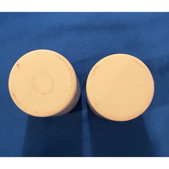 Vtg MCM Spice Wood Porcelain Jars Japan 1960s Lagardo Tackett Style Replacements - Picture 4 of 8